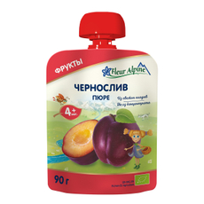 Пюре детское Fleur Alpine чернослив, 90г