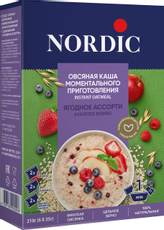 Каша овсяная Nordic ягодное ассорти, 210г