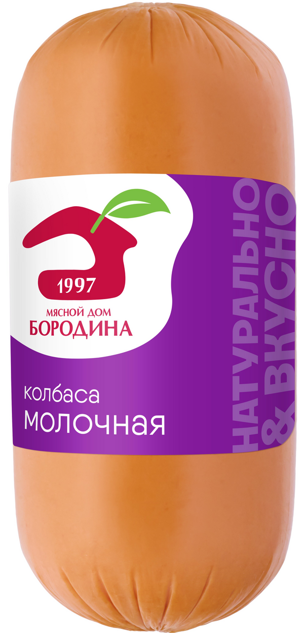 Колбаса Мясной дом Бородина Молочная, 400г