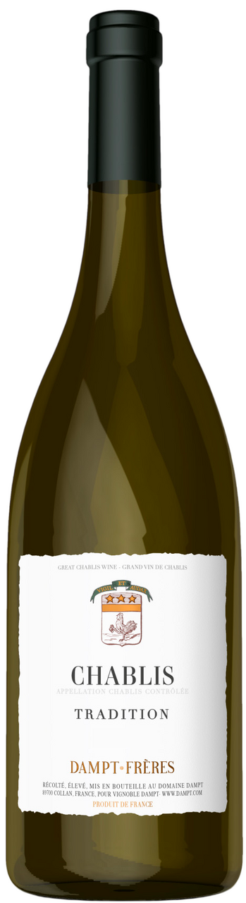 Вино Dampt Freres Chablis Tradition белое сухое, 0.75л