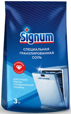 Соль для посудомоечной машины Signum, 3кг