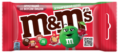 Драже M&M's вишня, 36г