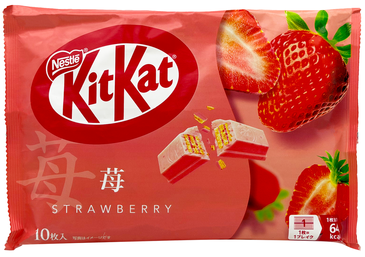 Батончик KitKat мини клубника, 113г