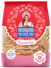 Колечки Посольство вкусной еды сладкие, 130г