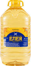 Масло подсолнечное Елея рафинированное, 5л