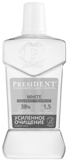 Ополаскиватель для полости рта President White, 400мл