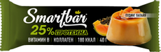 Батончик протеиновый Smartbar пудинг с папайей, 40г