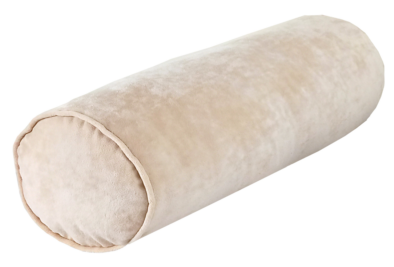 Подушка-валик 23rd Avenue Ice с кантом бархат, 50 x 15см