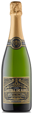 Вино игристое Castell de Ribes Brut Nature Cava белое брют, 0.75л