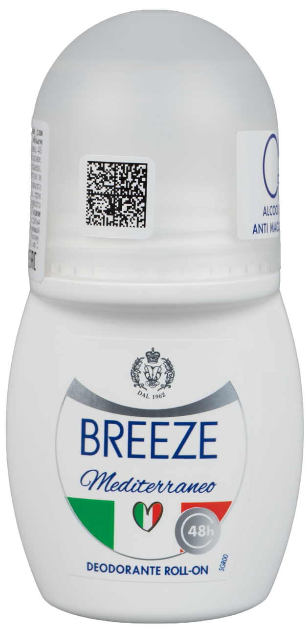 Дезодорант-ролик Breeze Mediterraneo, 50мл