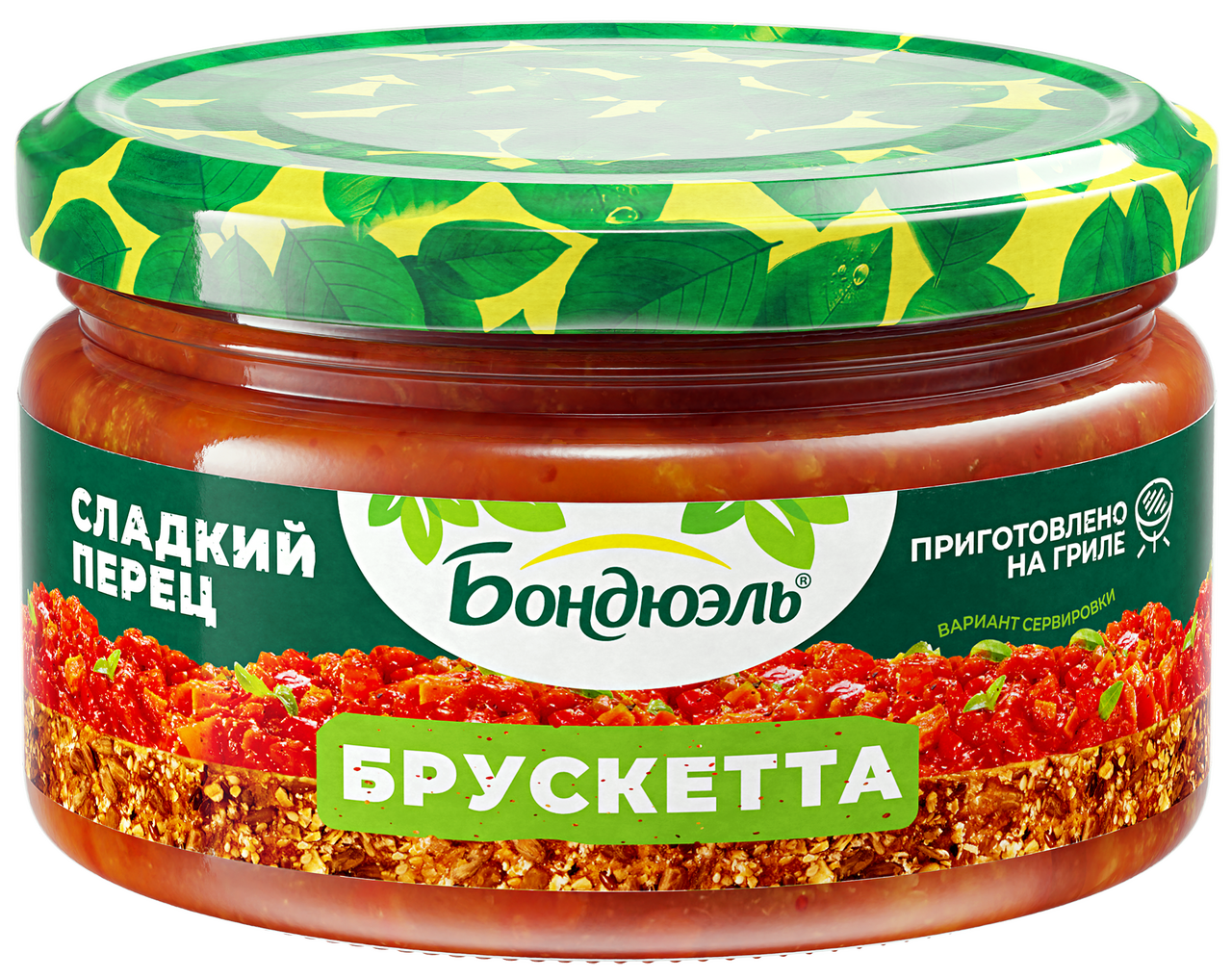 Брускетта Бондюэль Сладкий перец, 220г