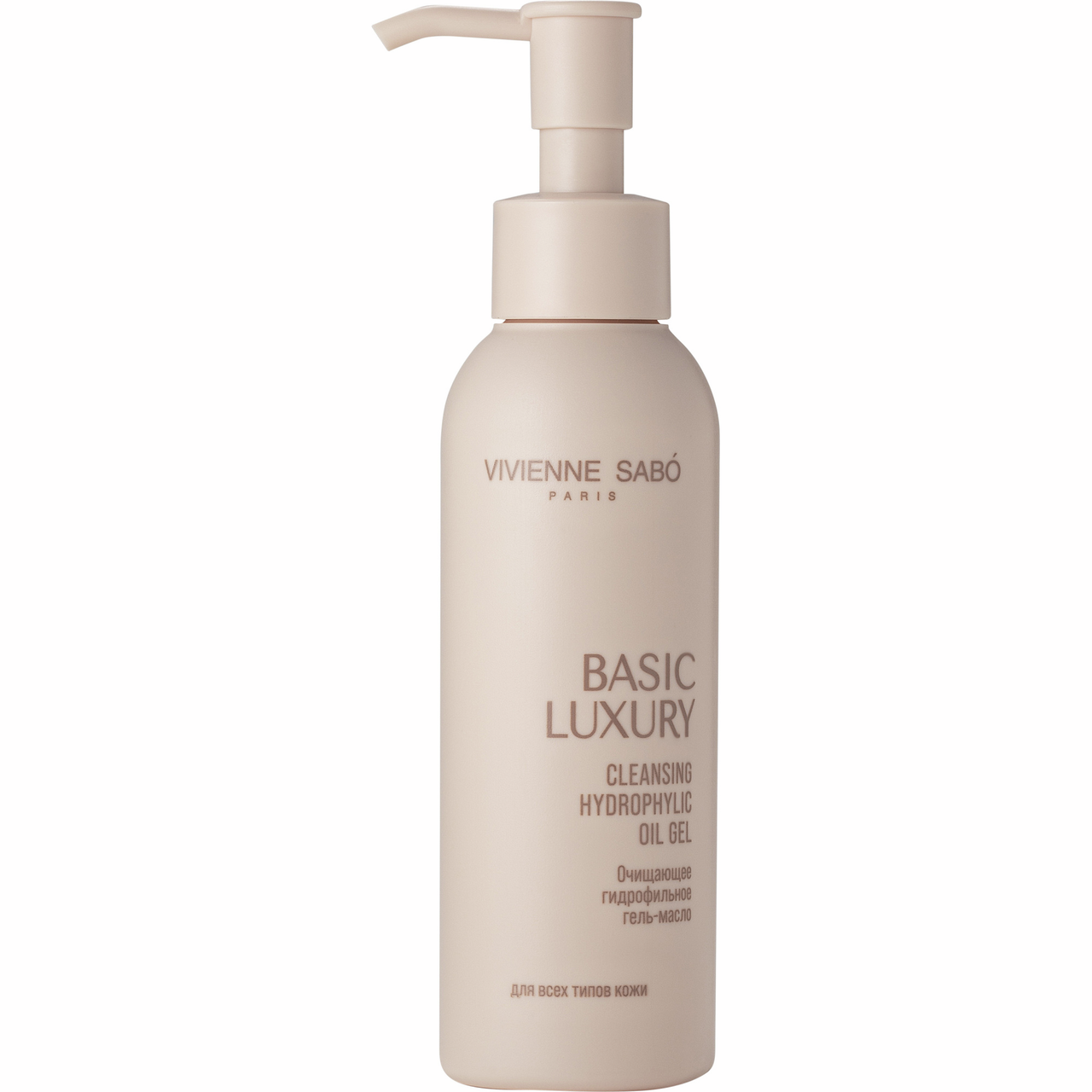 Гель-масло Vivienne Sabo Basic Luxury Очищающее гидрофильное, 150мл