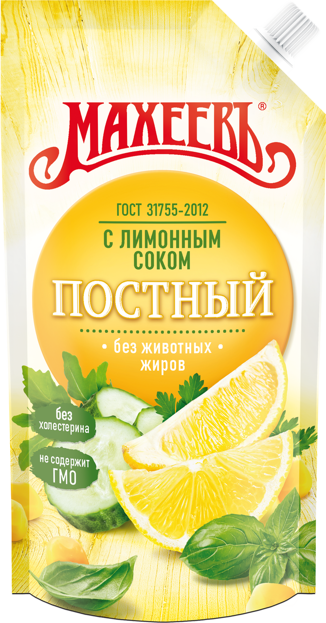 Соус майонезный Махеевъ Постный, 190г