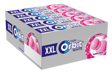 Жевательная резинка Orbit White XXL Bubblemint, 19г х 20 шт