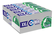 Жевательная резинка Orbit White XXL Нежная мята без сахара, 19г х 20 шт