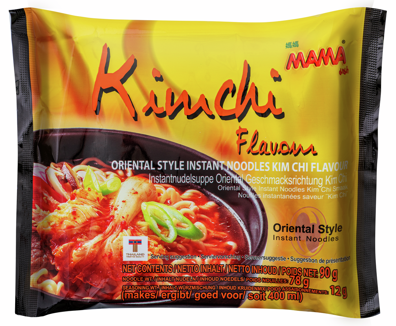 Лапша быстрого приготовления Мама со вкусом Кимчи, 90г