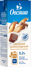 Напиток овсяный Овсяша шоколадный 3.2%, 200мл