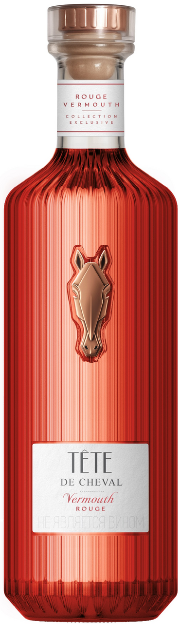 Напиток винный Tete De Cheval Rouge красный сладкий, 0.75л