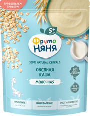 Каша ФрутоНяня овсяная молочная, 190г