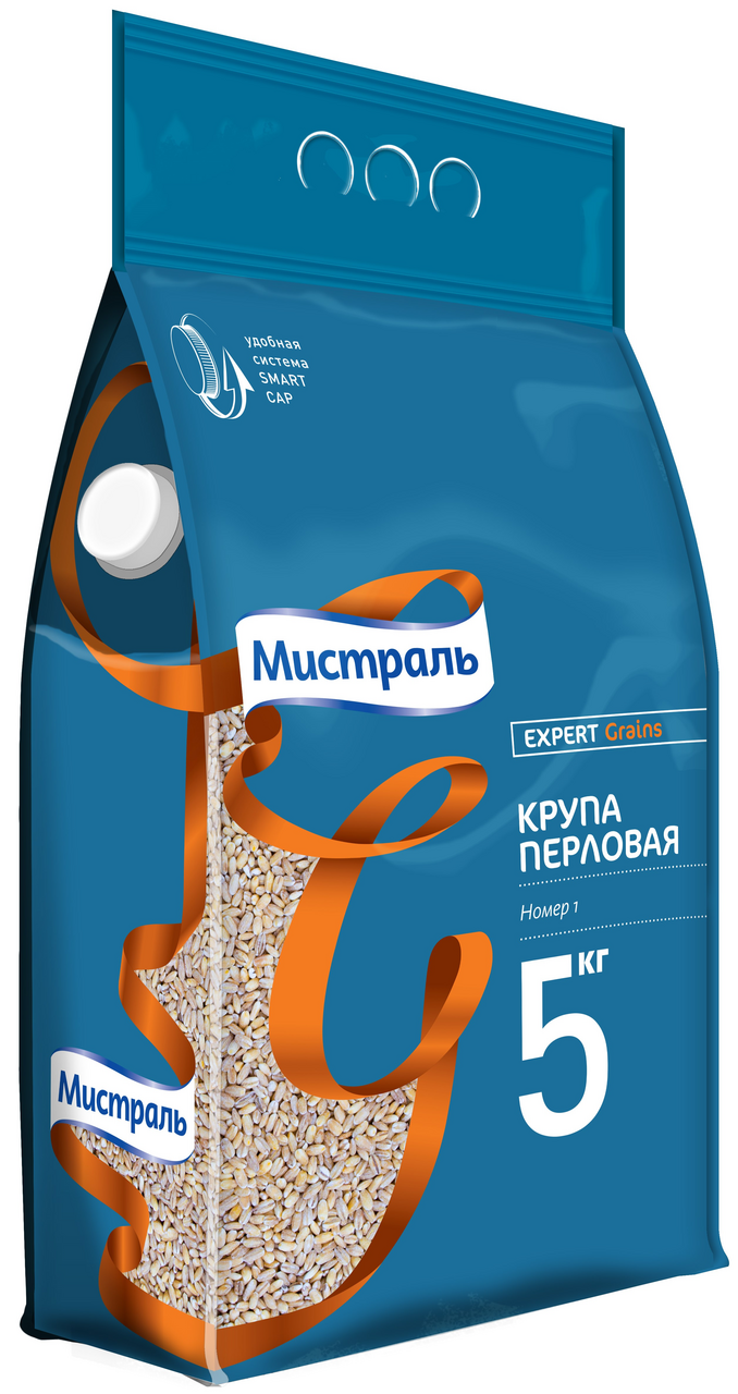 Крупа перловая Мистраль, 5кг