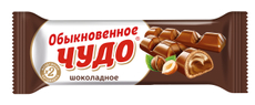 Батончик вафельный Славянка Обыкновенное чудо Шоколадное, 55г