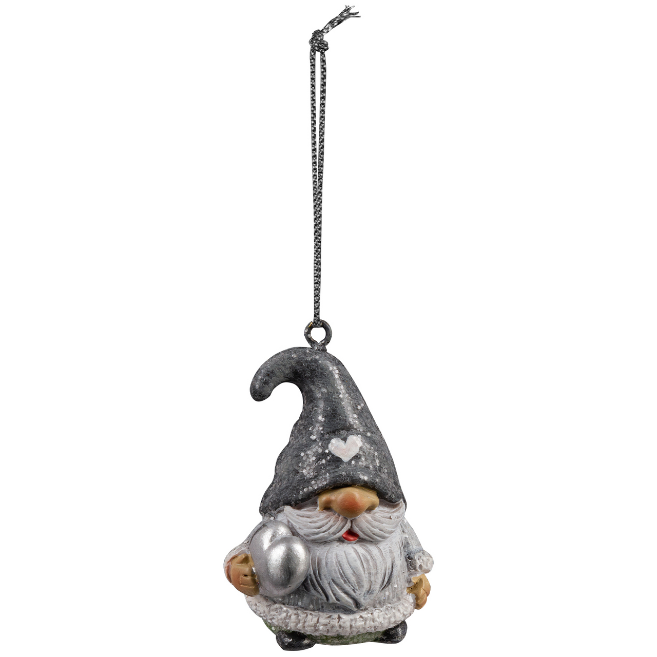 Елочное украшение ErichKrause Decor Гном с сердечком, 5.5см