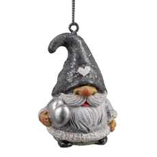 Елочное украшение ErichKrause Decor Гном с сердечком, 5.5см