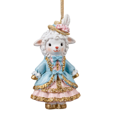 Елочное украшение ErichKrause Decor Маркиза Овечка, 9см