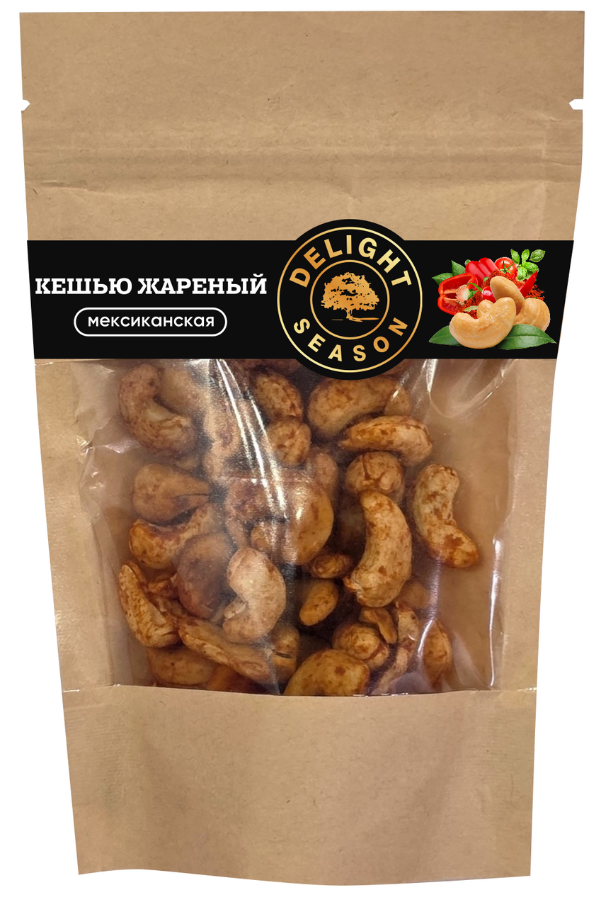 Кешью жареный Delight Season со вкусом Мексиканская приправа, 100г