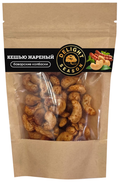 Кешью жареный Delight Season со вкусом Баварские колбаски, 100г