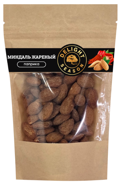 Миндаль жареный Delight Season со вкусом Паприка, 100г