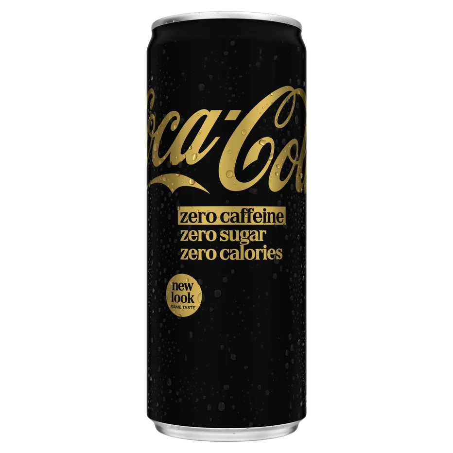 Напиток Coca-Cola Zero без кофеина газированный, 330мл