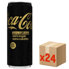Напиток Coca-Cola Zero без кофеина газированный, 330мл х 24 шт