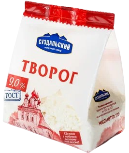 Творог Суздальский МЗ 9% ГОСТ, 270г