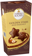 Конфеты Ferrero Rocher Golden Stars Milk Ассорти, 115г