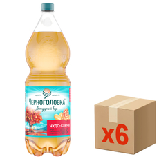 Напиток Черноголовка Чудо-ключик вкус лимонной карамели газированный, 2л х 6 шт