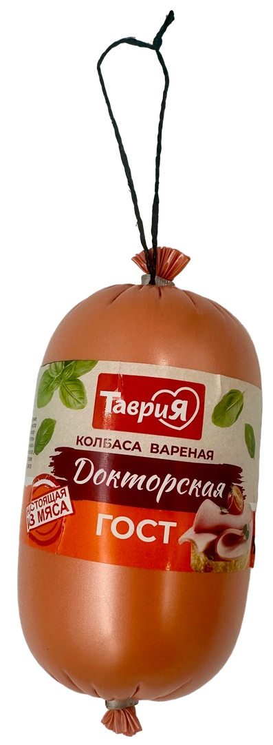 Колбаса вареная Таврия Докторская ГОСТ, 320г