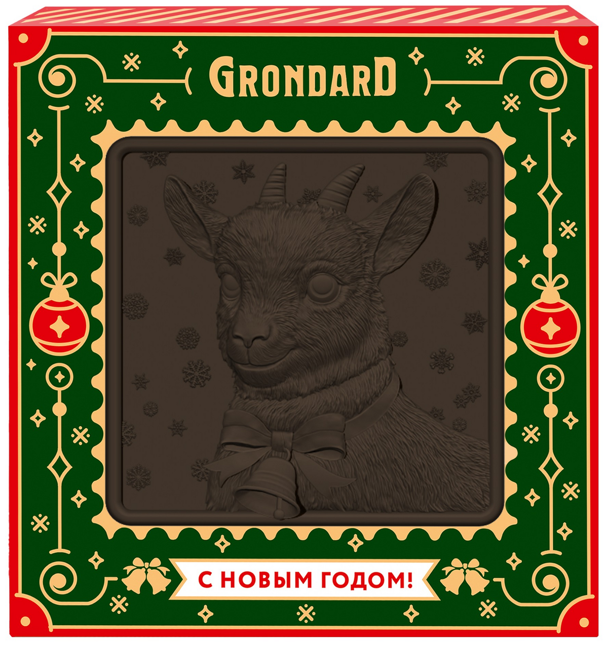 Шоколад подарочный Grondard Панно Сувенир Символ года, 45г