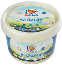 Продукт молочный Елмай Каймак национальный 60%, 250г