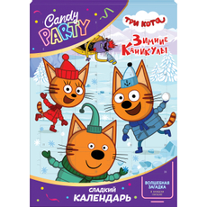 Адвент-календарь сладкий Конфитрейд Candy Party Mix Winter Time, 55г