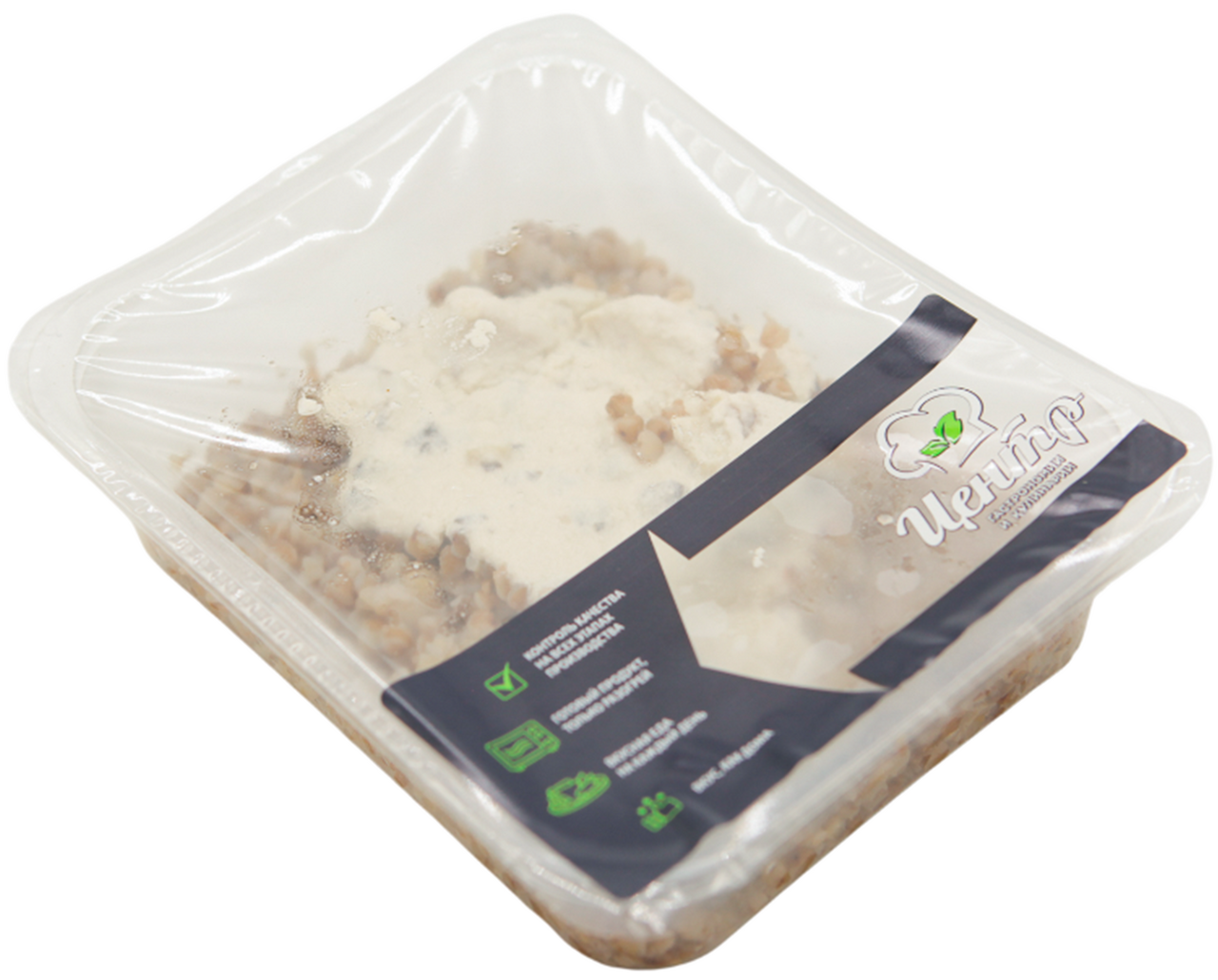 Фрикасе из курицы с гречкой, 250г