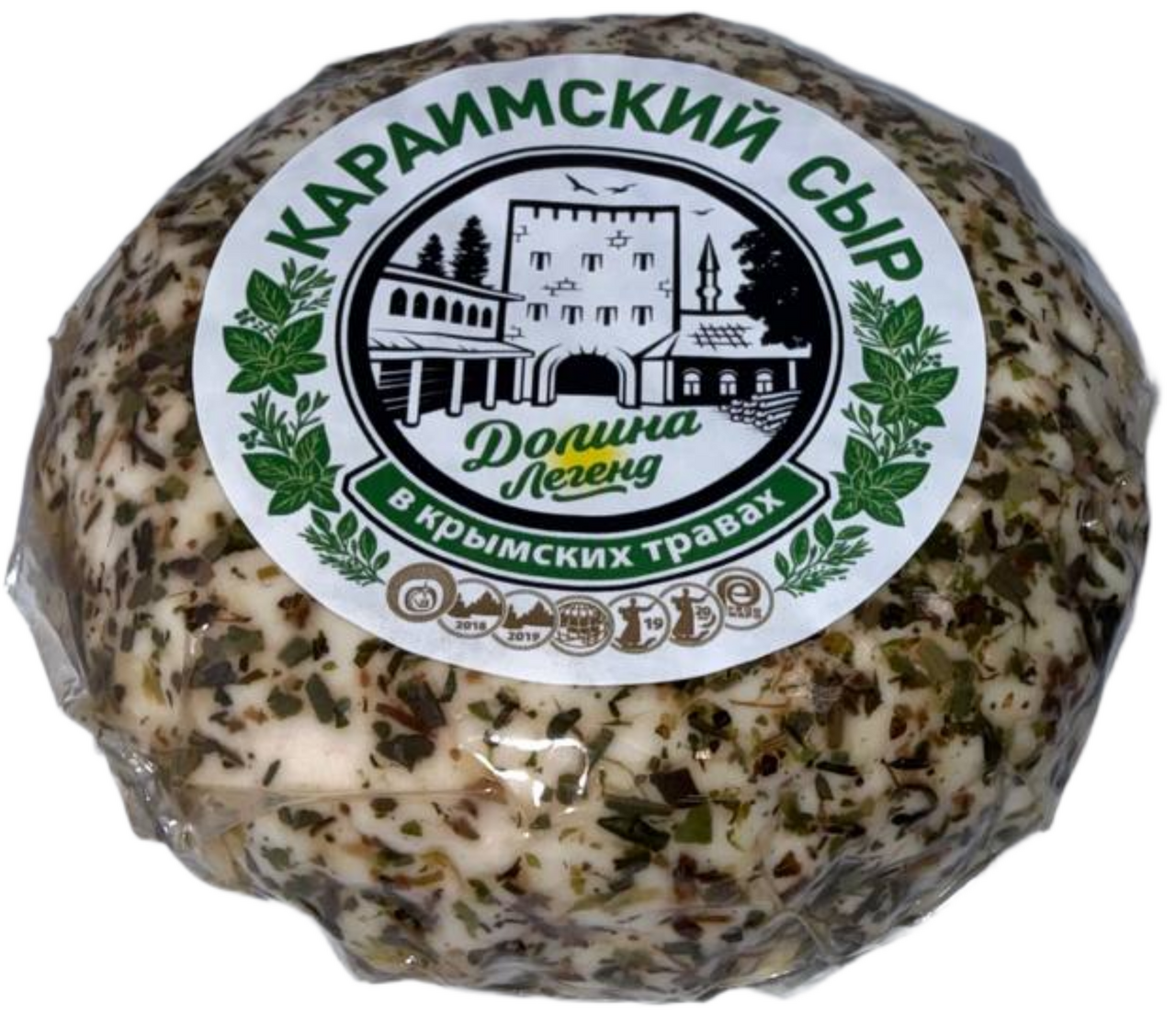 Сыр Долина легенд Караимский Крымские травы 50%, 300г