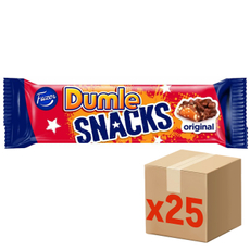 Батончик Fazer Dumle Snacks шоколадный, 40г x 25 шт