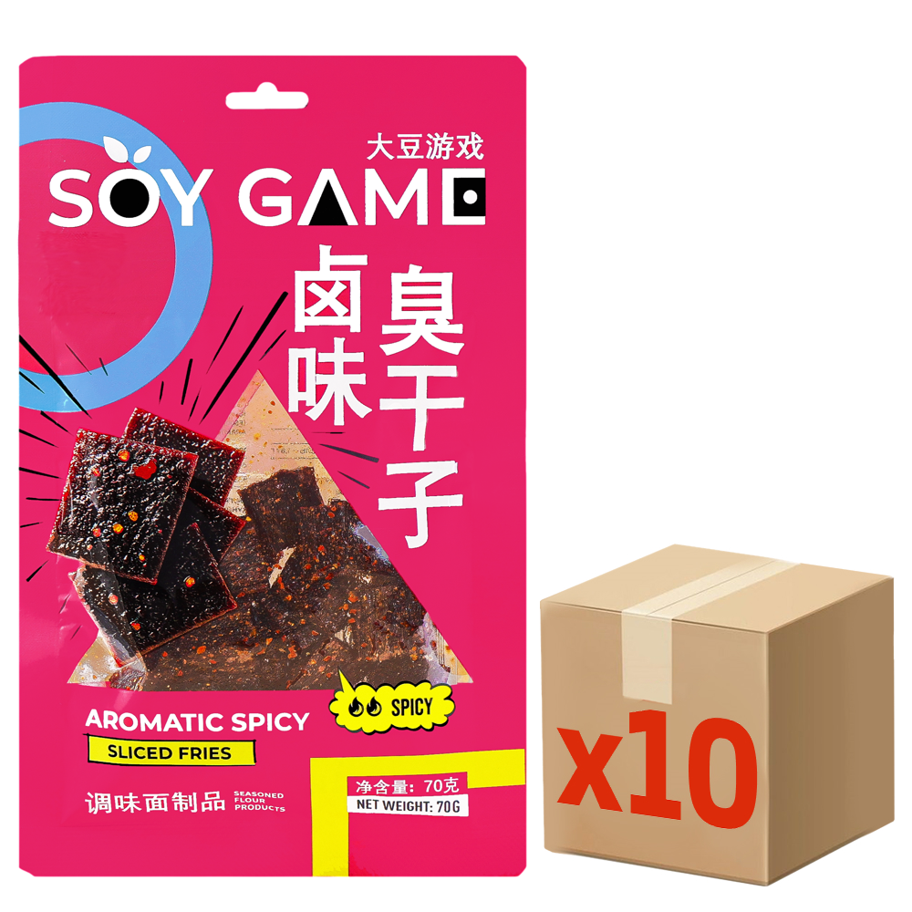 Слайсы Soy Game пряные ароматные, 70г х 10 шт
