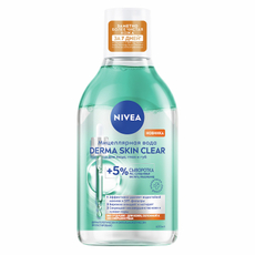 Вода мицеллярная Nivea Derma Skin Clear, 400мл