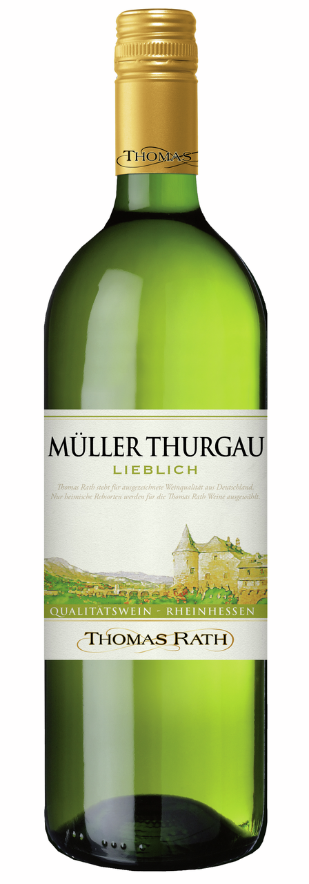 Вино Thomas Rath Muller Thurgau белое полусладкое, 1л