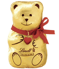 Шоколад Lindt Медвежонок золотой фигурный, 40г