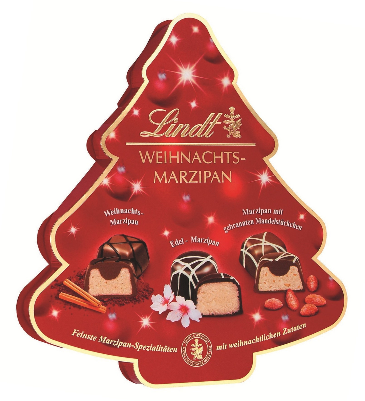 Набор марципана Lindt Елочка, 175г