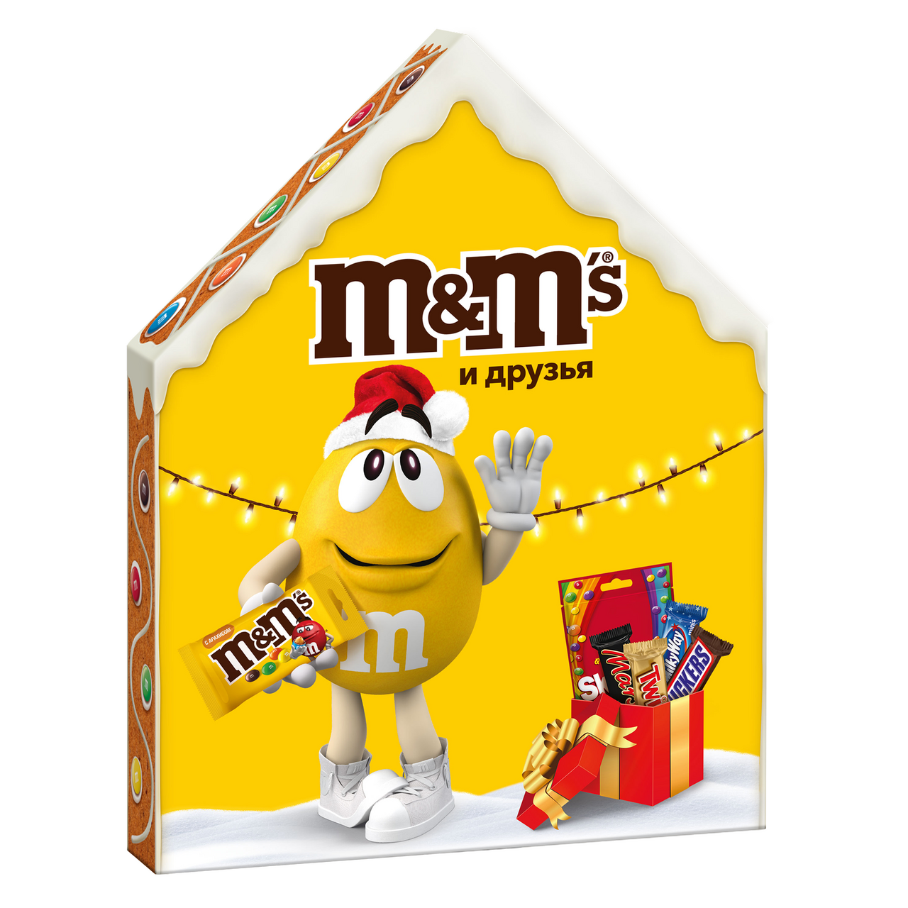 Набор подарочный кондитерский M&M's Пряничный дом, 172г