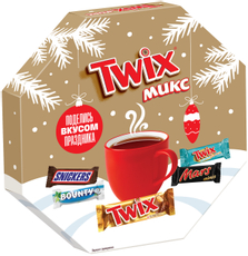 Набор кондитерский подарочный Twix Minis, 225г